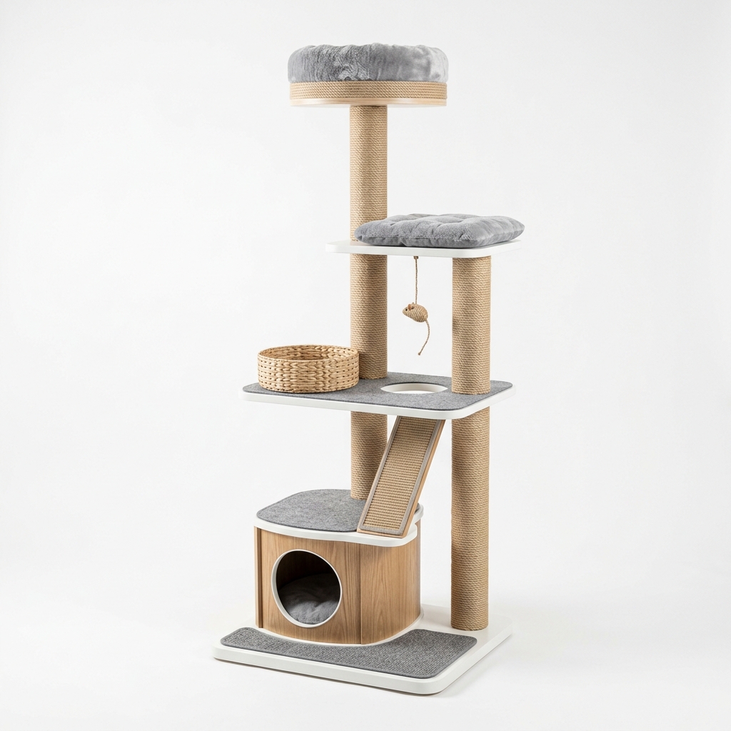 Arranhador Planet para gatos 4 andares