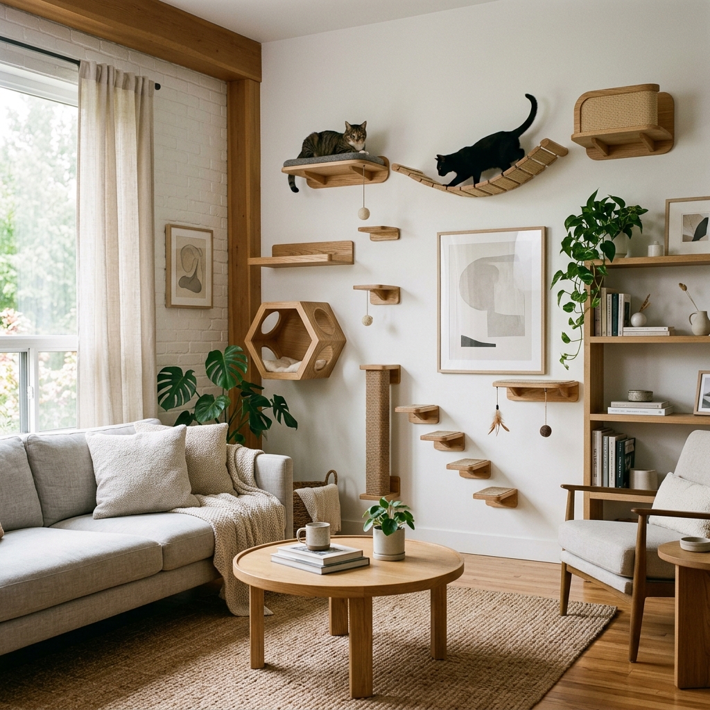 Enriquecimento ambiental: o novo básico para gatos de apartamento